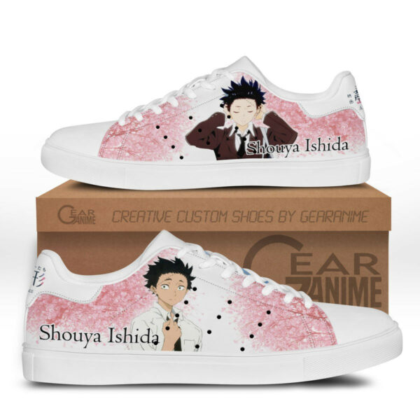 Shoya Ishida Skate Shoes Custom Anime A Silent Voice Shoes 1