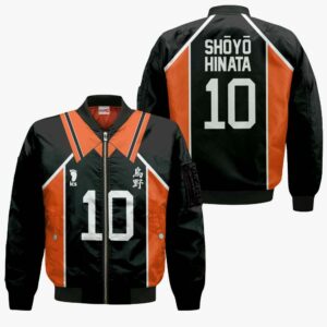 Shoyo Hinata Hoodie Uniform Number 10 Karasuno Anime Haikyuu Merch 11