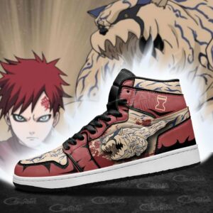 Shukaku One Tail Beast Shoes Custom Anime Sneakers 6