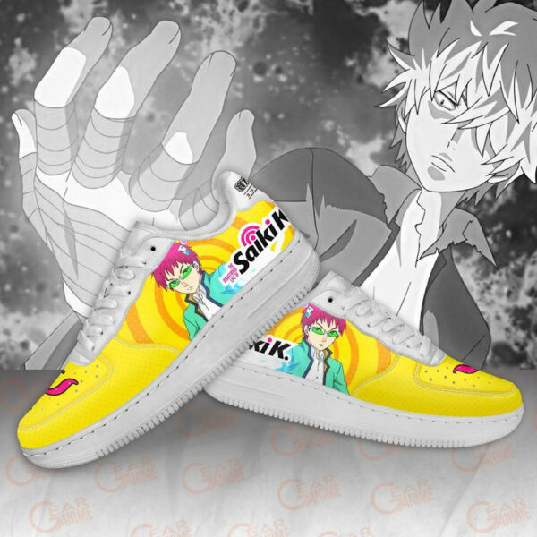 Shun Kaido Sneakers Saiki K Custom Anime Shoes PT11 4