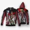 Gaara Uniform Hoodie Shirt Naruto Anime Jacket 12