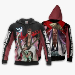 Shunsui Kyoraku Hoodie Shirts BL Anime Jacket 8