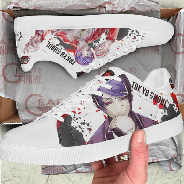 Shuu Tsukiyama Skate Shoes Tokyo Ghoul Custom Anime Sneakers SK11 2