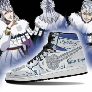 Silver Eagle Magic Knight Shoes Black Clover Shoes Anime 6