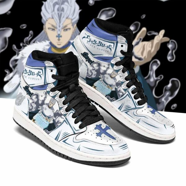 Silver Eagle Nozel Silva Shoes Black Clover Anime Sneakers 1