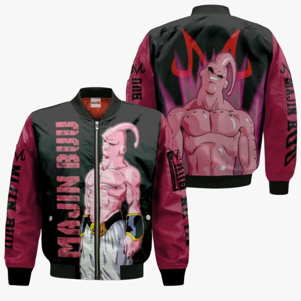 Skinny Majin Buu Hoodie Anime Dragon Ball Jacket 4