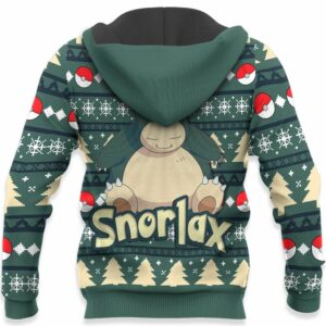 Snorlax Ugly Christmas Sweater Custom Anime Pokemon XS12 8