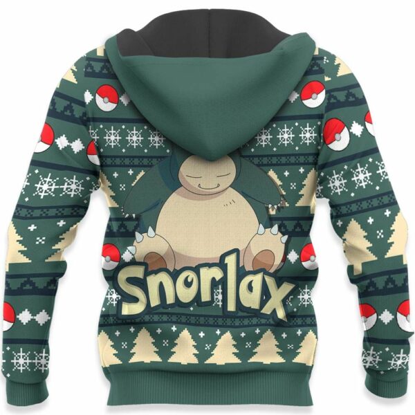 Snorlax Ugly Christmas Sweater Custom Anime Pokemon XS12 4