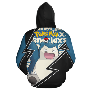 Snorlax Zip Hoodie Pokemon Shirt SD12 6