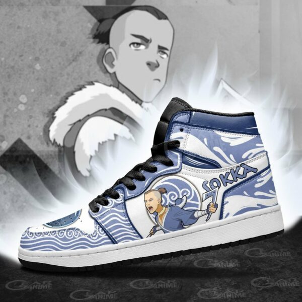 Sokka Shoes Custom Avatar The Last Airbender Anime Sneakers 4
