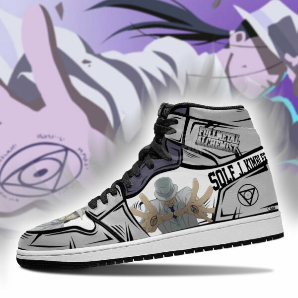 Solf J. Kimblee Fullmetal Alchemist Shoes Anime Custom Sneakers 3