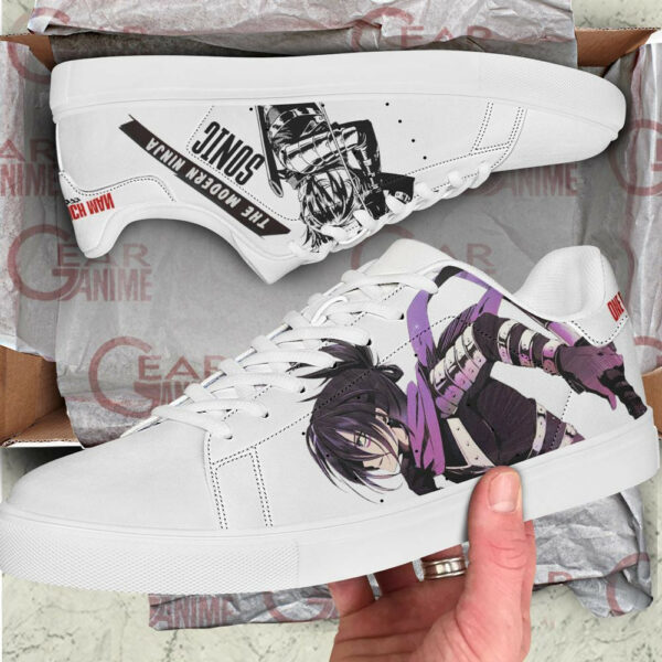 Sonic Skate Shoes One Punch Man Custom Anime Sneakers SK11 2