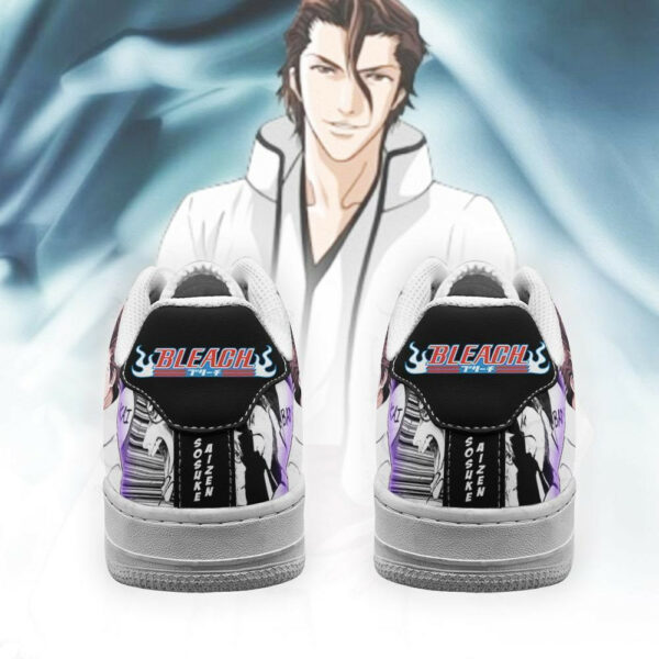 Sosuke Aizen Shoes Bleach Anime Sneakers Fan Gift Idea PT05 3