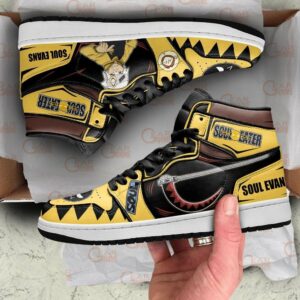 Soul Evans Shoes Soul Eater Custom Anime Sneakers MN11 7