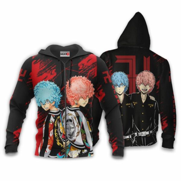 Souya and Nahoya Kawata Hoodie Custom Anime Tokyo Revengers Merch Clothes 1