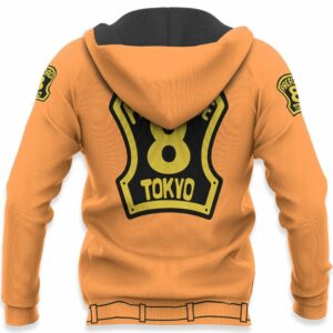 Special Fire Force Company 8 Hoodie Casual Uniform Fire Force Anime Merch Clothes 10