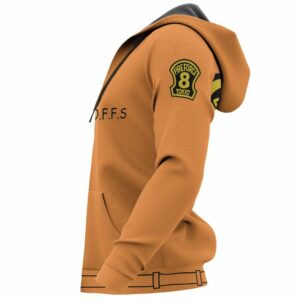 Special Fire Force Company 8 Hoodie Casual Uniform Fire Force Anime Merch Clothes 11