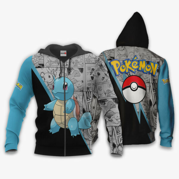 Squirtle Hoodie Custom Anime Pokemon Merch Clothes Mix Manga 1