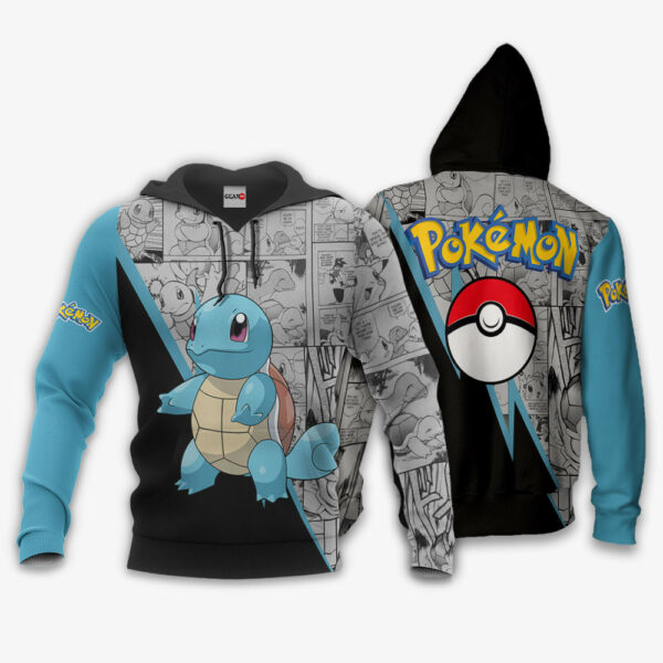 Squirtle Hoodie Custom Anime Pokemon Merch Clothes Mix Manga 3