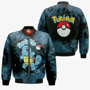 Squirtle Hoodie Custom Pokemon Anime Merch Clothes Tie Dye Style 9