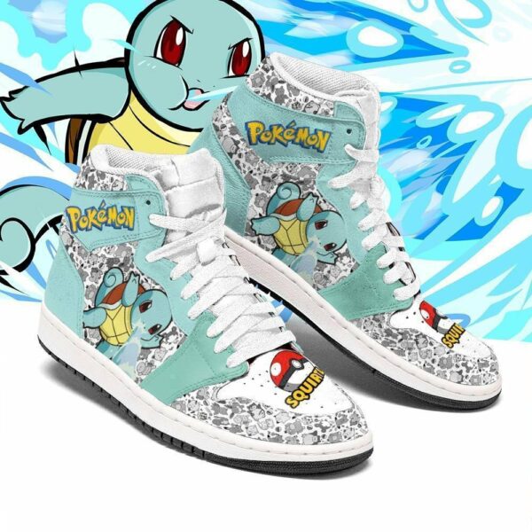 Squirtle Shoes Custom Anime Pokemon Sneakers 2