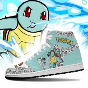 Squirtle Shoes Custom Anime Pokemon Sneakers 5