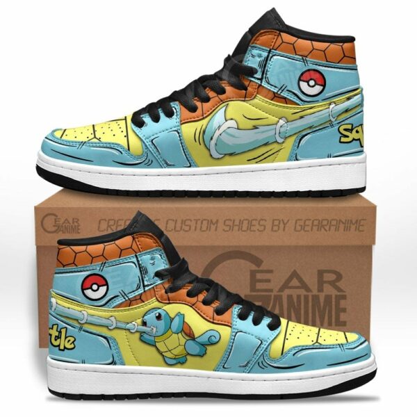 Squirtle Shoes Custom Pokemon Anime Sneakers 2