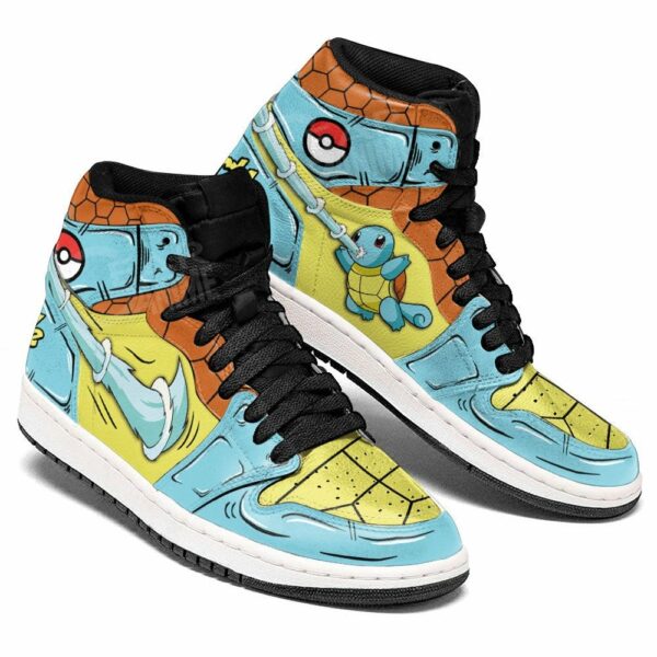 Squirtle Shoes Custom Pokemon Anime Sneakers 1