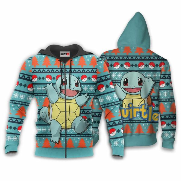 Squirtle Ugly Christmas Sweater Custom Anime Pokemon XS12 2