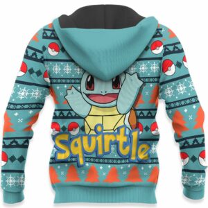 Squirtle Ugly Christmas Sweater Custom Anime Pokemon XS12 8