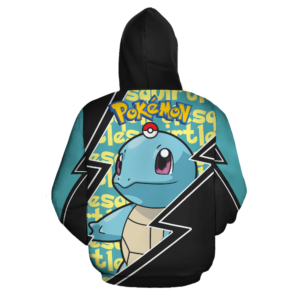 Squirtle Zip Hoodie Custom Pokemon Shirt Anime Merch 6