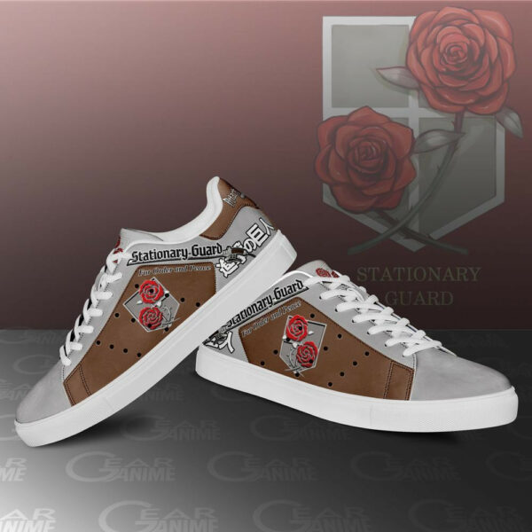 Stationary Guard Skate Shoes Uniform Attack On Titan Anime Sneakers SK10 3