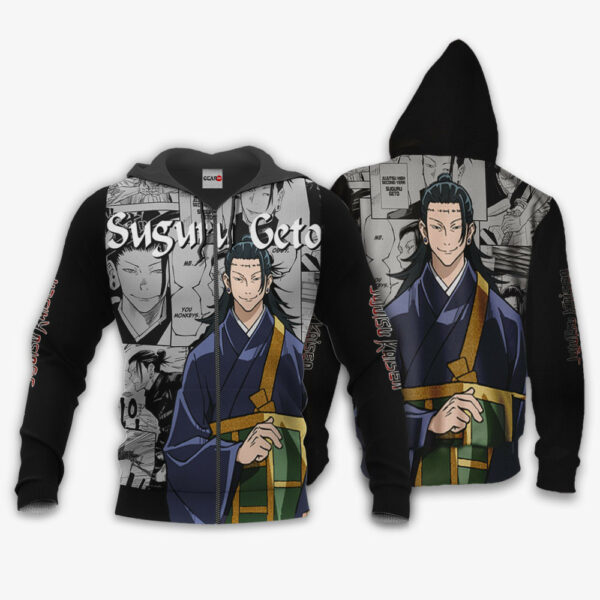 Suguru Geto Hoodie Custom Jujutsu Kaisen Anime Merch Clothes Manga Style 1