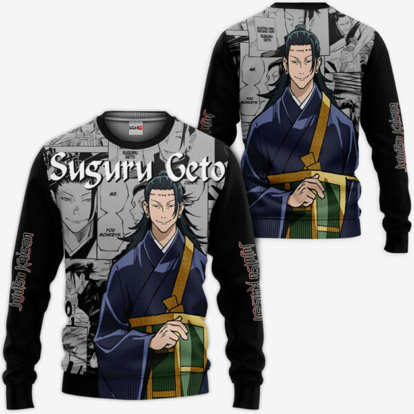 Suguru Geto Hoodie Custom Jujutsu Kaisen Anime Merch Clothes Manga Style 2