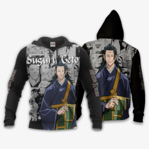 Suguru Geto Hoodie Custom Jujutsu Kaisen Anime Merch Clothes Manga Style 8