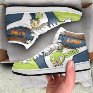 Suika Shoes Custom Anime Dr. Stone Sneakers 7