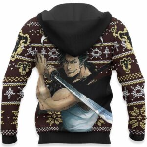 Sukehiro Yami Ugly Christmas Sweater Custom Anime Black Clover XS12 8
