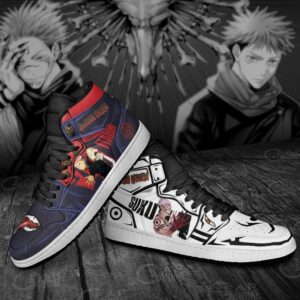 Sukuna And Itadori Shoes Custom Jujutsu Kaisen Anime Sneakers 7