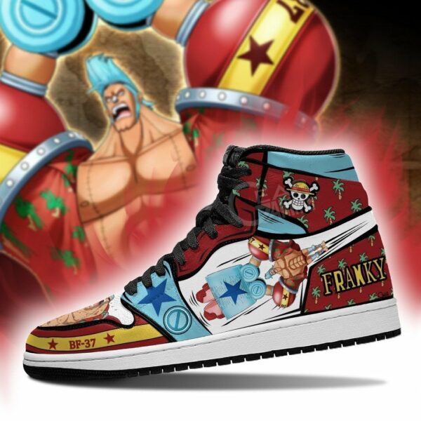 Super Franky Shoes Custom Anime One Piece Sneakers 3