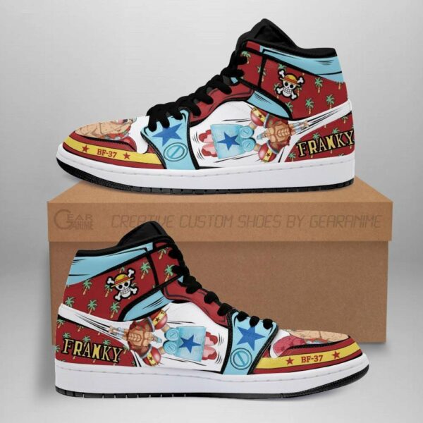 Super Franky Shoes Custom Anime One Piece Sneakers 1