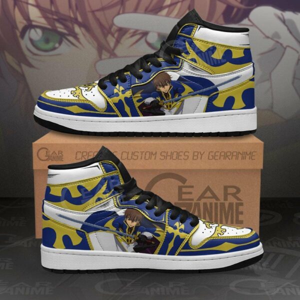 Suzaku Kururugi Shoes Custom Anime Code Geass Sneakers 1