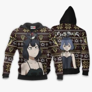 Swallowtail Secre Ugly Christmas Sweater Custom Anime Black Clover XS12 7