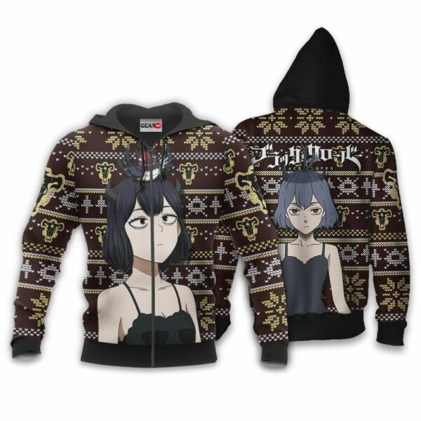 Swallowtail Secre Ugly Christmas Sweater Custom Anime Black Clover XS12 2