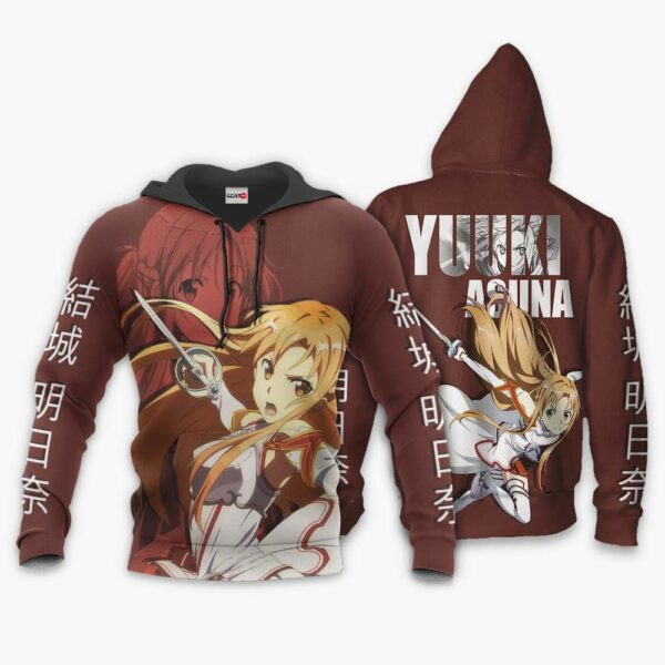 Sword Art Online Asuna Yuuki Anime Hoodie Shirts 3