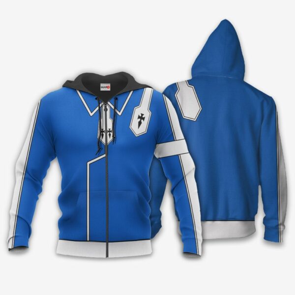 Sword Art Online Eugeo Uniform Hoodie Shirt Anime Zip Jacket 1