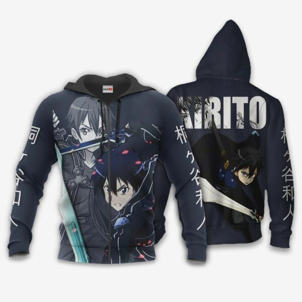 Sword Art Online Kirito Anime Hoodie Shirts 1
