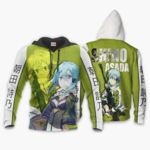Sword Art Online Shino Asada Anime Hoodie Shirts 8