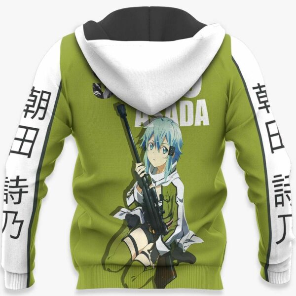 Sword Art Online Shino Asada Anime Hoodie Shirts 5