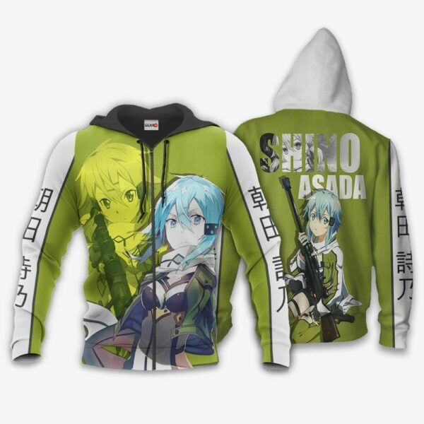 Sword Art Online Shino Asada Anime Hoodie Shirts 1