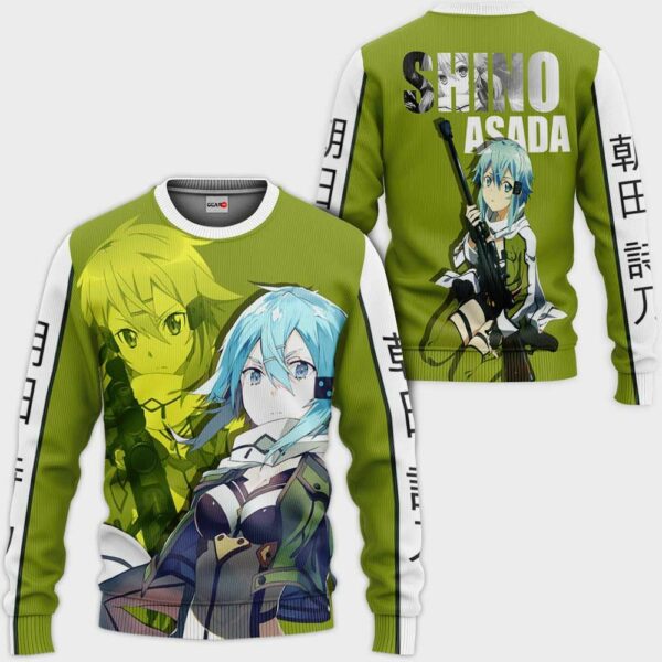 Sword Art Online Shino Asada Anime Hoodie Shirts 2